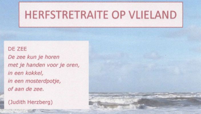 Herfstretraite op Vlieland - flyer