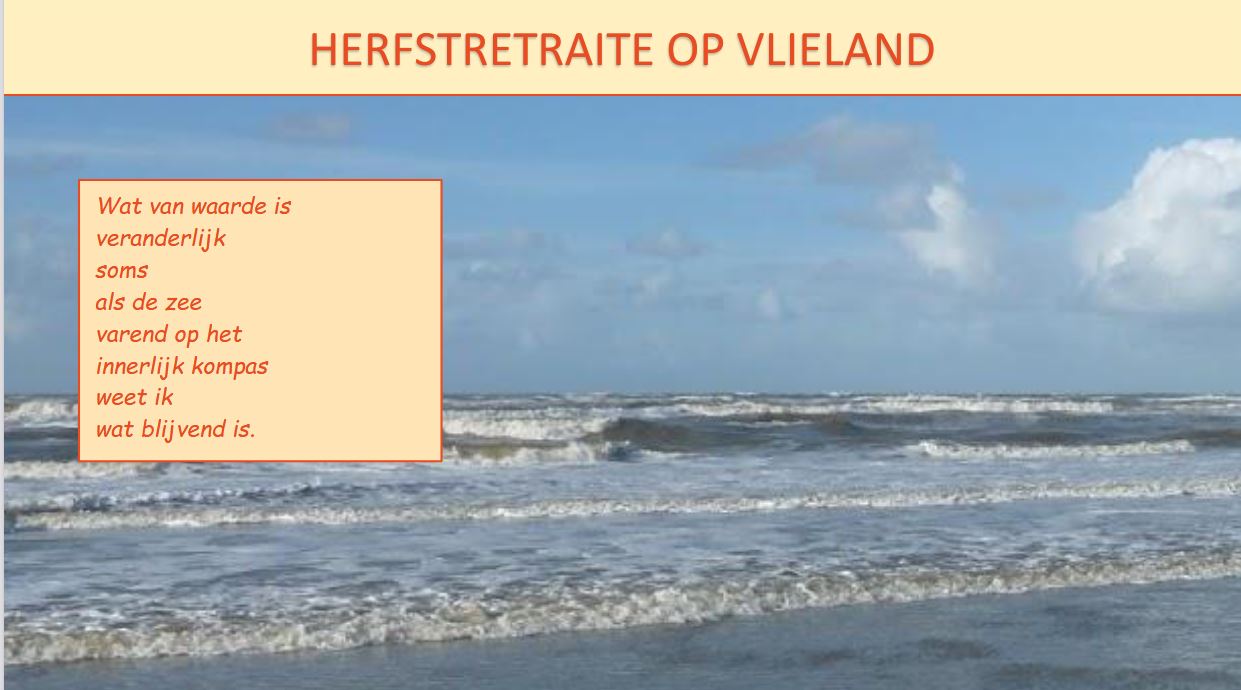Retraite op Vlieland